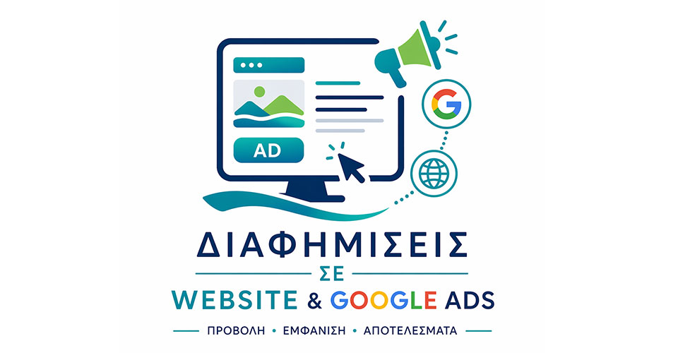 Προβολή στα websites της Lysiteleia Digital και Google Ads